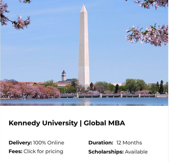 Global MBA - 1 450 000 CFP TTC